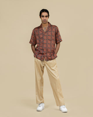 LAAL block print shirt