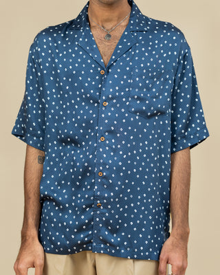 NEELA bandhej dotted shirt