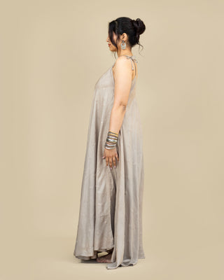 MIRROR MIRROR taupe wide-leg jumpsuit